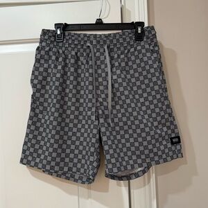Vans Vanphibian Checkered Shorts Size M